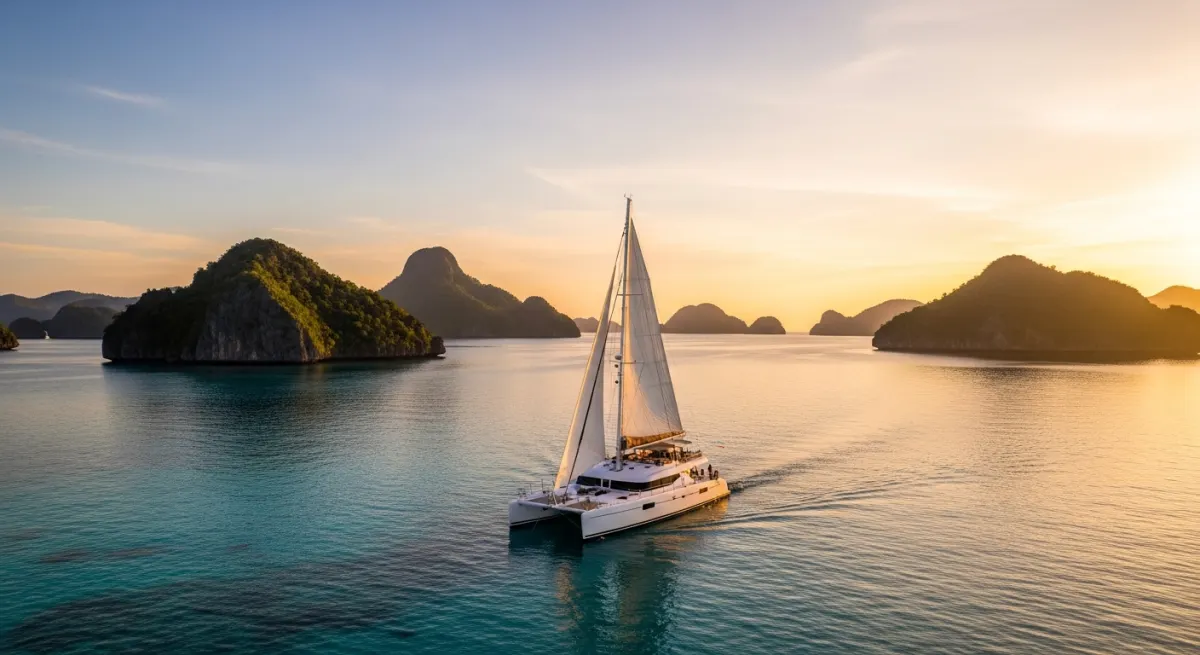 Raja Ampat Catamaran Rental — Per-Night Rates 2026